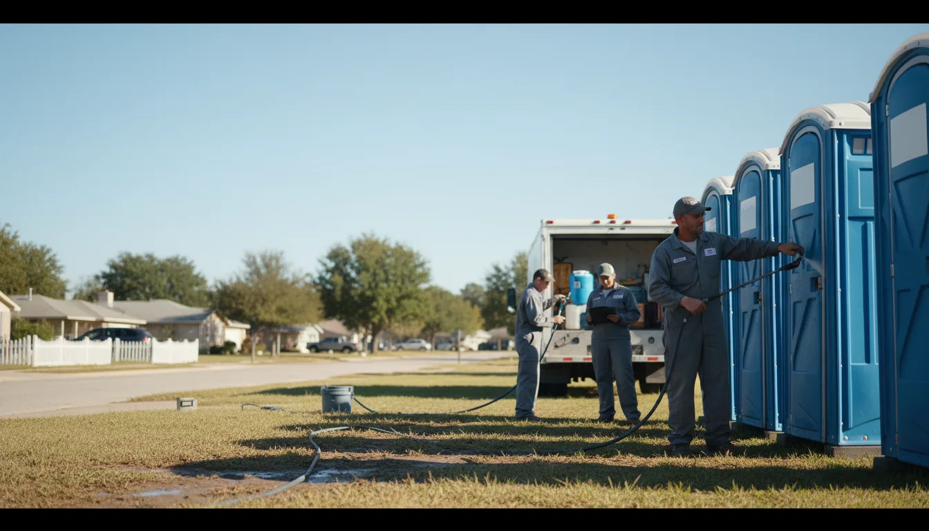 Long-Term Portable Toilet Rental in Dendron, VA near me